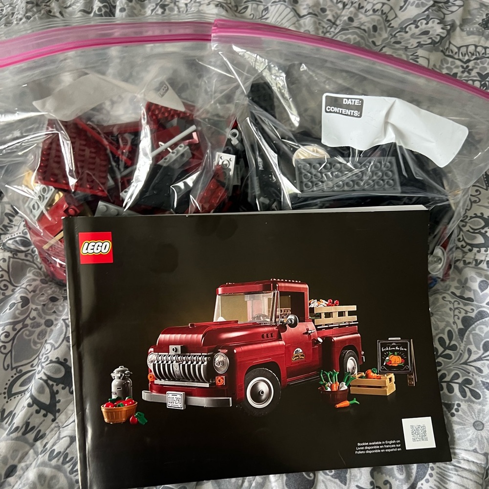 Lego Red Truck